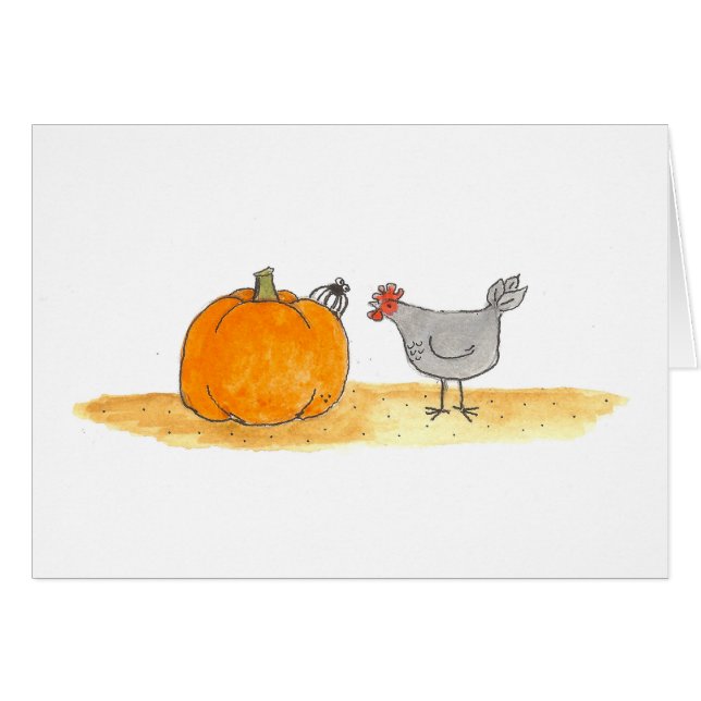 Poule avec l'araignée (Devant Horizontal)