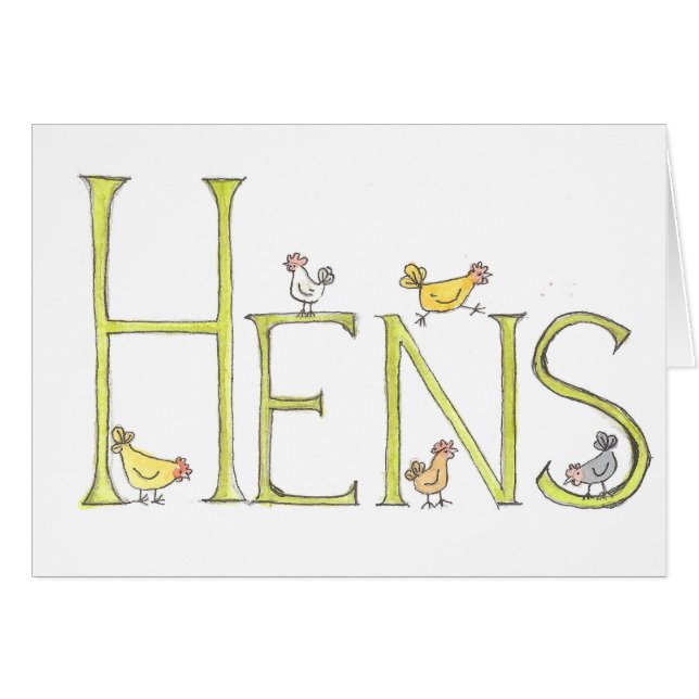 POULES ! (Devant Horizontal)