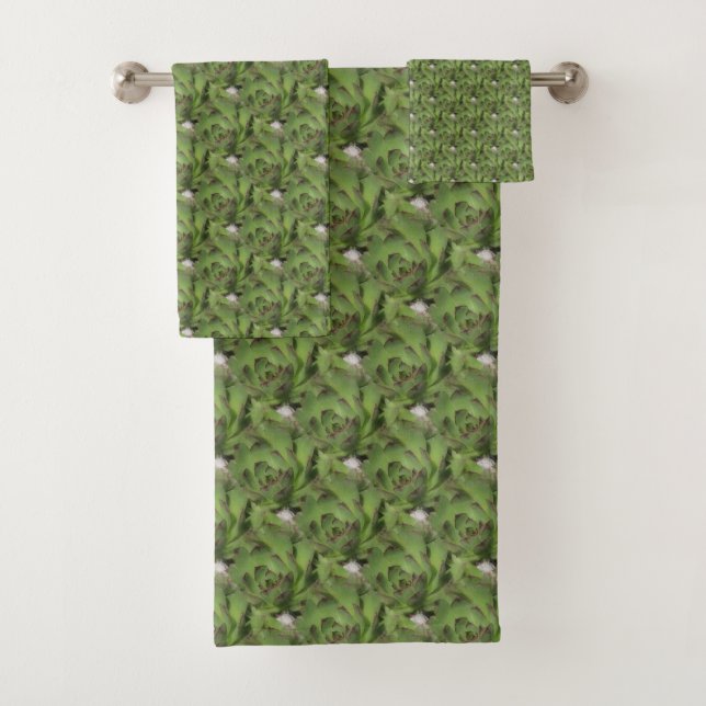 Poules et poulets Succulents Motif de la nature (En situation)