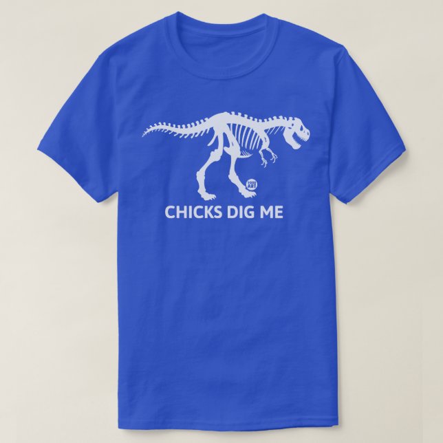 poules me creuser dino TShirt (Design devant)