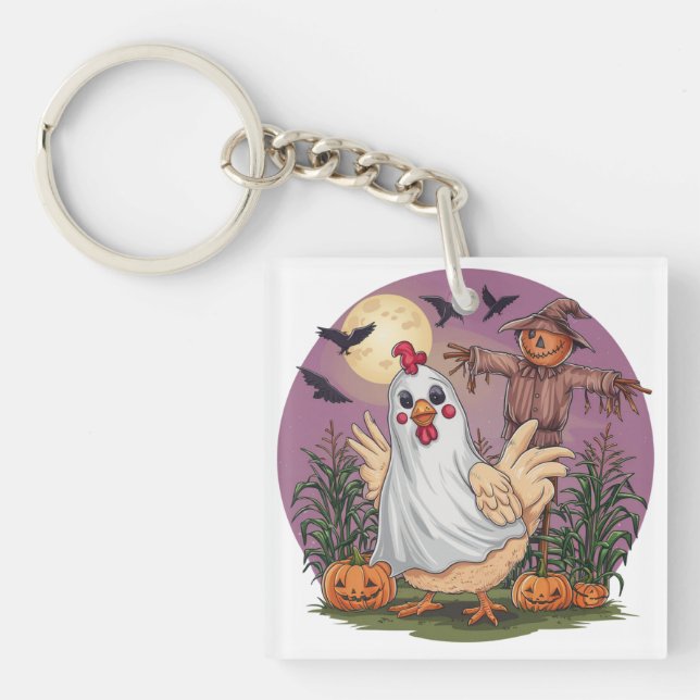 Poulet d'Halloween #12 Art numérique (Devant)