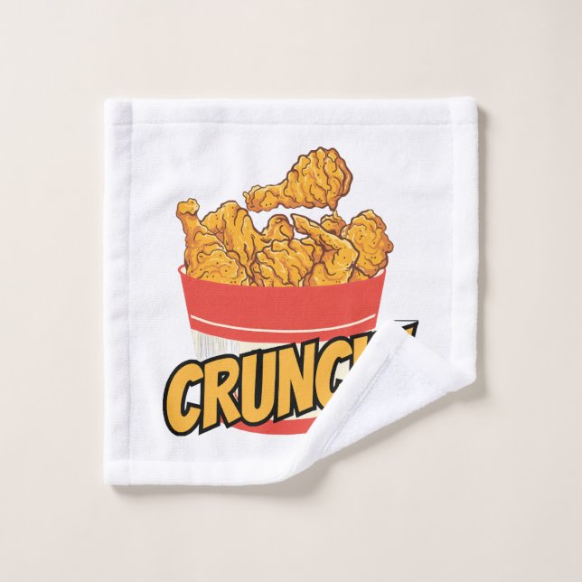 Poulet frit (Gant de toilette)