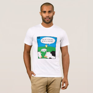 Poulet peu de faux T-shirt de nouvelles