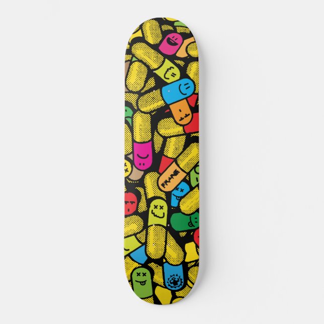 Poulet Pillies Skateboard (Recto)