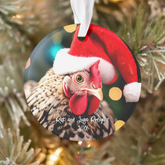 Poulet Sussex tacheté à Noël de Noël (Arbre)
