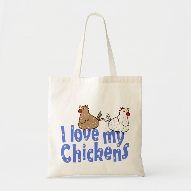Poulets d'amour - sac (Devant)
