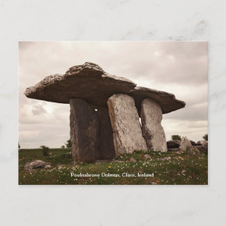Poulnabrone Dolmen Portal Tombe Irlande Carte post