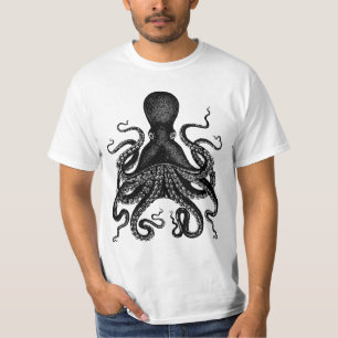 Poulpe géant - 20.000 T-shirts de Kraken de ligues