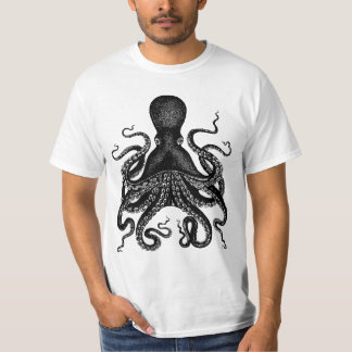 Poulpe géant - 20.000 T-shirts de Kraken de ligues