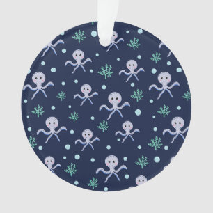 Poulpe sous la mer motif pour enfants