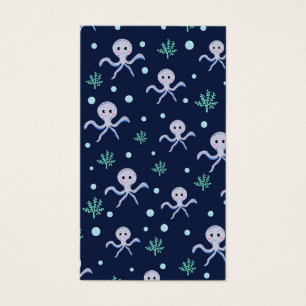 Poulpe sous la mer motif pour enfants