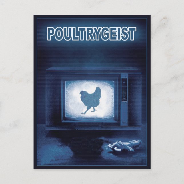 POULTRYGEIST POSTKARTE (Vorderseite)