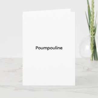Poumpouline karte