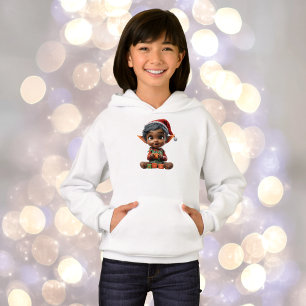 Poupée bébé Noël Elf Sweat - shirt à capuche de fi