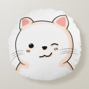 POUPÉE COUSSIN CHAT CLIGNOTANT MIGNON