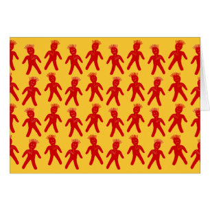 Poupée rouge du vaudou