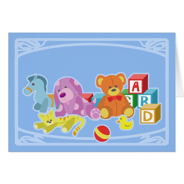 Poupées mignonnes (bleu) (Devant horizontal)