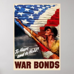Pour avoir et se tenir -- Affiche de 2ÈME GUERRE