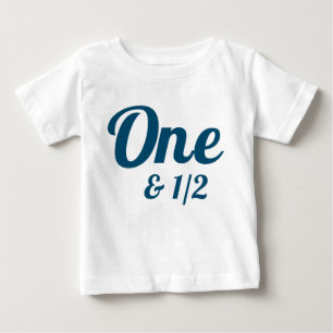 Pour Bébé 18 Month One and a Half Birthday Baby T-Shirt