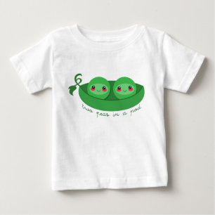 Pour Bébé 2 POIS dans un COSSE - t-shirt