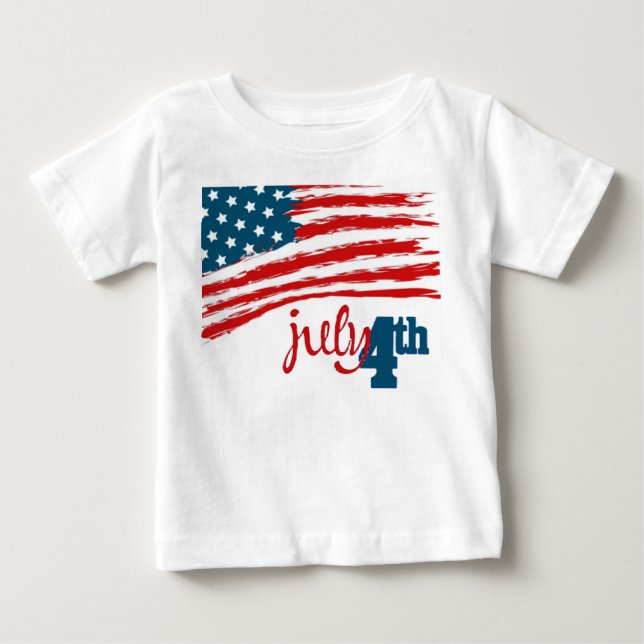 Pour Bébé 4 juillet T-shirt infantile (Devant)