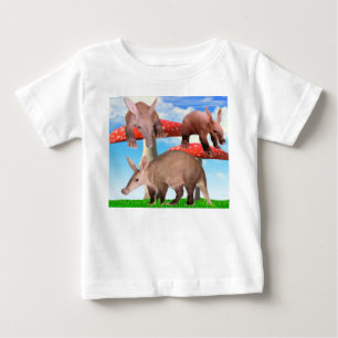 Pour Bébé Aardvarks au pays des merveilles T-shirt