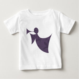Pour Bébé Ange de pourpre royal - long T-shirt de douille