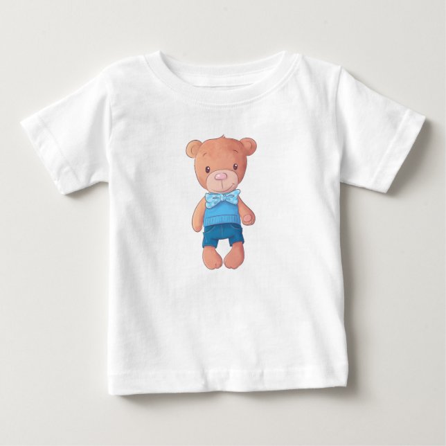 Pour Bébé Baby T-Shirt (Devant)