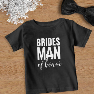 Pour Bébé Bridesman De La Fête mariage D'Honneur T-Shirt
