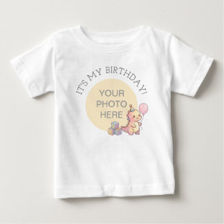 Pour Bébé C'est mon anniversaire Créer son propre t-shirt bé