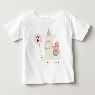 Pour Bébé Chemise Llama Fun Lime Vert Anniversaire T-shirt