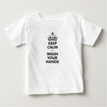 covid-19 keep calm and wash your hands t-shirt