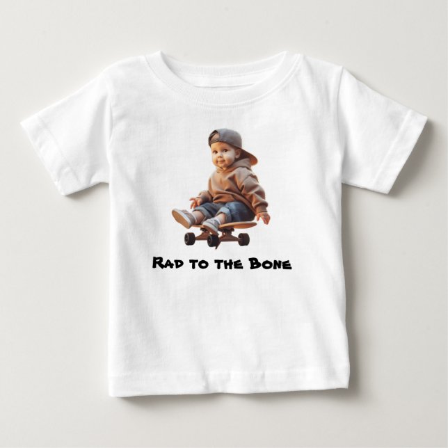 Pour Bébé Drôle Rad to the Bone T-Shirt (Devant)