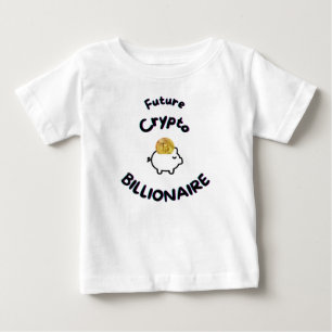 Pour Bébé Enfant, bébé, t-shirt enfant drôle crypto