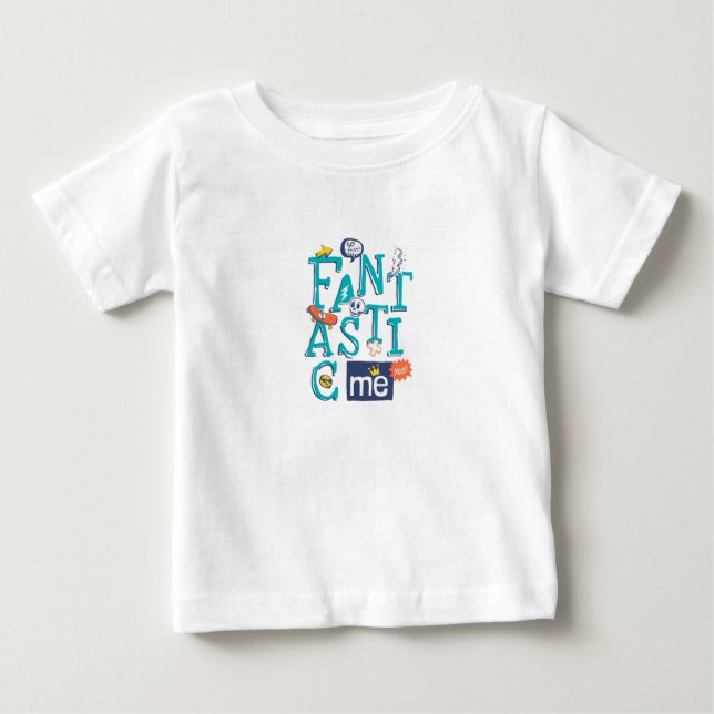 Pour Bébé Fantastic Me Kids T-Shirt Design (Devant)