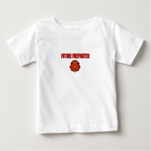 Pour Bébé Futur T-shirt de sapeur-pompier