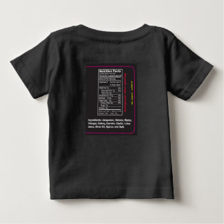 Pour Bébé Go Sauce Baby T-shirt noir