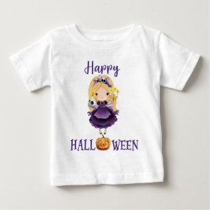 Pour Bébé Happy T-shirt Halloween Baby Princess