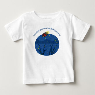 Pour Bébé insecte luciole Baby Fine Jersey T-shirt