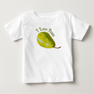 Pour Bébé J'adore Pears Baby T-Shirt