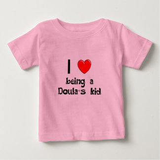 Pour Bébé J'aime être le T-shirt de l'enfant d'un Doula