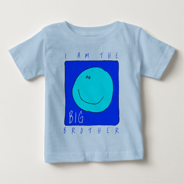 Pour Bébé Je Suis Le T-shirt Big Brother (Devant)