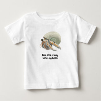 Pour Bébé Je suis un peu grincheux avant mon T-shirt bouteil