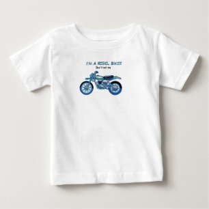 Pour Bébé Je suis un T-Shirt de motard garçon rebelle