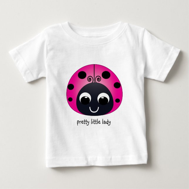 Pour Bébé Jolie petite dame Ladybug T-shirt (Devant)