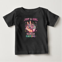 Juste Une Fille Qui Aime Le Jeu T-Shirt De Joueuse