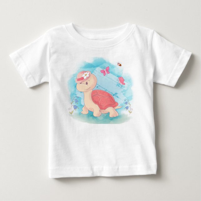 Pour Bébé Kids T-Shirt (Devant)