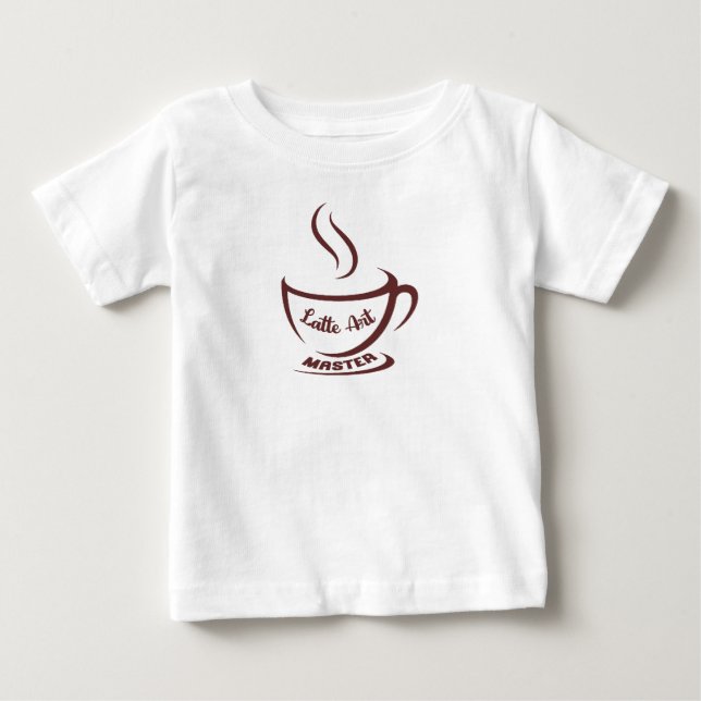 Pour Bébé Latte Art Master T-Shirt (Devant)
