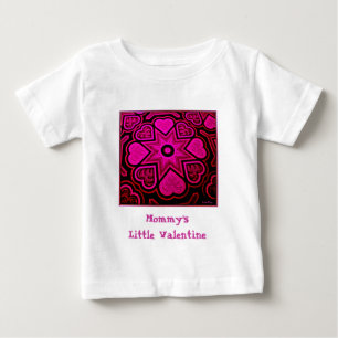 Pour Bébé Le T-shirt de l'enfant 'maman's Little Valentine'