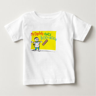 Pour Bébé Le T-shirt infantile mon papa fixe des gaffes